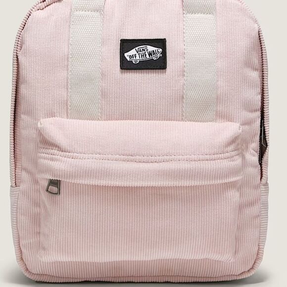 Vans Low Key Mini Corduroy Backpack- Sepia Rose Pink - Picture 2 of 11